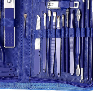 Professional Manicure Pedicure <b>Kit</b> Stainless Steel 5-in-1 <b>Nail</b> Clipper Trimming Scissors Cuticle - Product Image 3