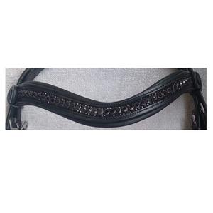 Diadema de cuero personalizada para caballo, ajustable, artículos ecuestres para mascotas, al mejor precio al por mayor - Product Image 1