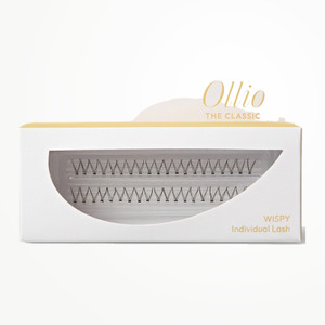 lash <b>individual</b> <b>eyelash</b> extensions Ollio Olrio The Classic <b>Individual</b> Lashes Single Pack - Wispy 9mm - Product Image 2