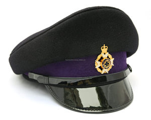 Casquette uniforme artisanale personnalisée, chapeau marine, broderie argentée, couvre-chef professionnel Pakistan - Product Image 6