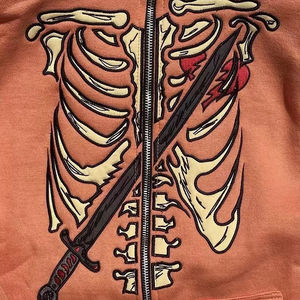 Conjuntos de Sudadera con Capucha y Pantalones de Chándal de Invierno Personalizados con Bordado, Cremallera Completa, 100% Algodón Polar de Secado Rápido para Hombre - Product Image 4