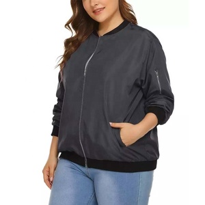 Nouvelle Veste Bomber Tendance 2026 pour Femme – Blouson Décontracté Zippé Hiver pour Femme - Product Image 2