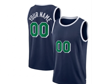 Camiseta de Baloncesto Ligera y Transpirable 100% Poliéster, Impresión por Transferencia de Calor, Verano, Sin Mangas, Sublimación, Cuello Redondo - Product Image 1