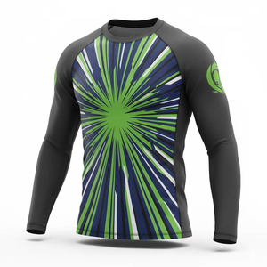 2026 Rashguard MMA/BJJ anti-déchirure à compression pour l'entraînement en salle, le grappling et la boxe - Product Image 5