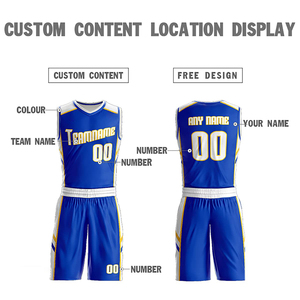 Men Basketball Uniform <b>Set</b> Custom Team Name and Number Basketball Jersey Breathable Quick Dry Team Sports Uniform - Product Image 4
