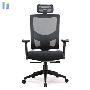 Gran silla de oficina trasera de malla con reposacabezas ajustable y mecanismo - Product Image 2