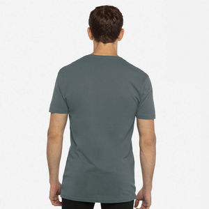 T-shirts pour hommes à col en V, qualité coton premium, manches courtes, vente en gros, design imprimé tendance pour hommes, t-shirts à col en V de marque pas chers - Product Image 6