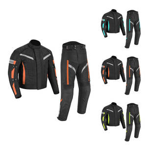 Chaqueta de senderismo con patchwork para hombre, informal, de manga larga, para motociclismo y carreras de autos - Product Image 1