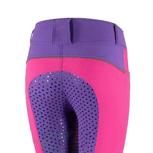 Leggings de yoga taille haute pleine longueur avec fermeture boutonnée, couleur unie, en Spandex et Nylon, extensibles dans les quatre sens - Product Image 6
