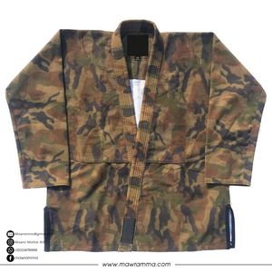 Kimono de BJJ professionnel 100% coton, lourd, durable, résistant aux déchirures, pour l'entraînement, avec logo personnalisé brodé et imprimé, Mawra Bjj Gi - Product Image 2
