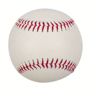 Pelota de Béisbol Personalizada con Logotipo OEM, de Cuero Genuino, Profesional, para Entrenamiento, Práctica y Juego, con Núcleo de Corcho de Alta Calidad, Oficial - Product Image 2