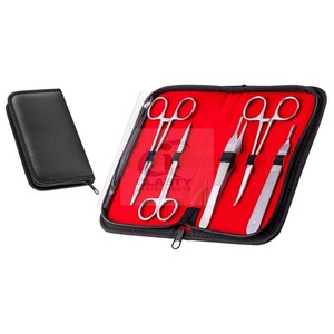 Kit de pratique de suture chirurgicale en acier inoxydable de haute qualité avec grand coussin de suture en silicone, instruments chirurgicaux manuels réutilisables - Product Image 5