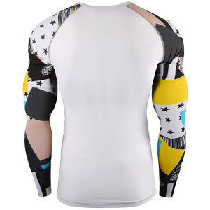 T-shirt de sport ajusté pour homme, idéal pour l'entraînement physique, la course à pied et les activités sportives, extensible et confortable à porter - Product Image 2