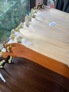 ราคาขายส่ง ผมต่อเวียดนามแท้ 100% แบบซุปเปอร์ดับเบิ้ลดรอน ขนาด 26 นิ้ว หนาแน่น แข็งแรง เงางาม ไม่หลุดร่วงง่าย - Product Image 6