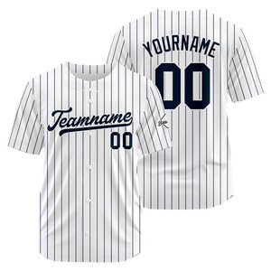 Camiseta de Béisbol Unisex, Nueva, Personalizada, Ligera, 100% Poliéster, Anti-UV, Secado Rápido, Transpirable, Ropa Deportiva - Product Image 5