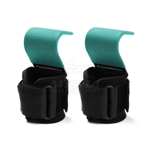Heavy Duty Lifting Hooks Padded Wrist Support with Steel Grip Hooks for Intense Weightlifting and Gym <b>Workouts</b> - Product Image 5