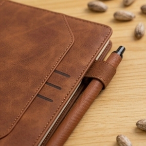 Imported Velvet A5 Premium Multicolor Diary <b>Notebook</b> with Card Holder Office Use 192 Pages Custom Logo Corporate Gift <b>Set</b> - Product Image 4