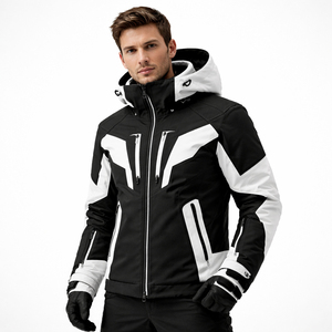 Ski Jacket Manufacturer Pakistan Latest Custom Winter Sportswear <b>Waterproof</b> Breathable Snow Jacket Supplier OEM Bulk Production - Product Image 1