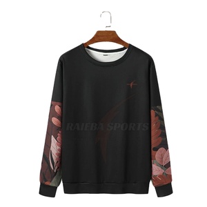 Sweat-shirt pour homme, nouveau style, grande taille, couleur personnalisable, mode d'hiver, fabriqué en polyester/coton, style ample - Product Image 1