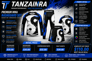 Ensemble de boxe MMA pour enfants, t-shirt et short personnalisés en sublimation intégrale, polyester extensible durable, arts martiaux, sports - Product Image 4