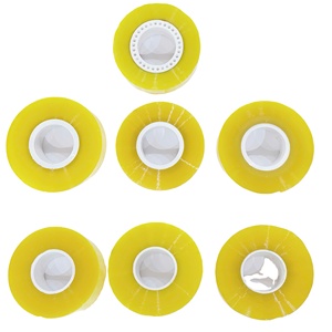 Ruban adhésif d'emballage BOPP simple face de haute qualité, neuf, certifié ROHS, largeur et longueur personnalisées, pour usage industriel - Product Image 2