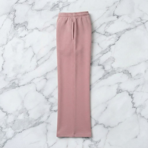 Premium Wide Leg <b>Fleece</b> Sweatpants Loose Fit Casual <b>Lounge</b> and Streetwear Trousers - Product Image 3