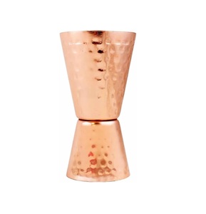 Verre à boire en cuivre de style rustique, marque privée, design traditionnel, durable, pour le bien-être ayurvédique - Product Image 6