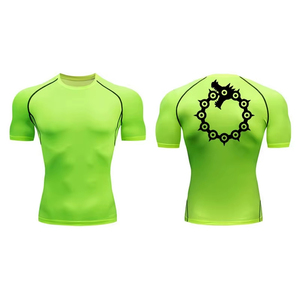 Stylish Graphic Compression Shirts for Men <b>Athletic</b> Quick Dry T shirts Tees Gym Workout Professional Grappling for Water Sports - Product Image 6