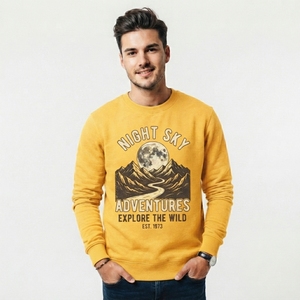 Sweat-shirt imprimé pour hommes en gros – Collection de vêtements premium avec motifs uniques, tissu doux et coupe confortable - Product Image 1