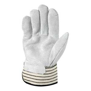 Gants de travail de soudage renforcés avec protection de la paume, doublure douce, ajustement confortable, gants de travail personnalisés pour la soudure - Product Image 2