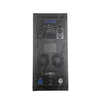 Módulo Amplificador de Altavoz Activo Getshow HD2.38, Pantalla LCD RS485, Entrada XLR, Conexión AC, 2400W, 96KHz, Metal con Recubrimiento en Polvo para Sistema PA