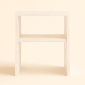 Luxury <b>Marble</b> Look Night <b>Table</b> Contemporary White Bedside Side <b>Table</b> for Modern Homes White <b>Marble</b> Look Nightstand Bedside <b>Table</b> - Product Image 6