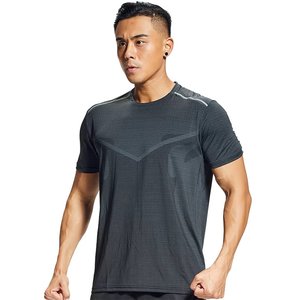 Wholesale Custom Design Men's T-<b>Shirts</b> Running Gym Active Athletic Dry Fit Sports Wear Slim Fit 100% Cotton Hip Hop Print Blank - Product Image 1