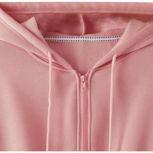 Hoodies crop top multicolores pour femmes, entièrement personnalisés, haute qualité, prix de gros. - Product Image 5