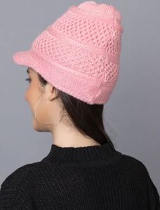 Gorro de Invierno Premium para Mujer, Diseño Casual con Bordado Geométrico, Suave y Cómodo, Tejido de Alta Calidad a Precio de Mayoreo - Product Image 3