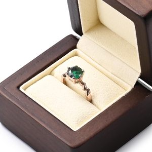 Boîte à bague de fiançailles en bois massif AL-FALAH CRAFT PRIVATE LIMITED (Uttar Pradesh) - Product Image 4