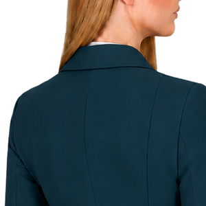 Teal Equestrian <b>Jacket</b> for <b>Women</b> Elegant Slim Fit Riding Blazer Professional Horse Riding Competition Coat Custom OEM Wholesale - Product Image 4
