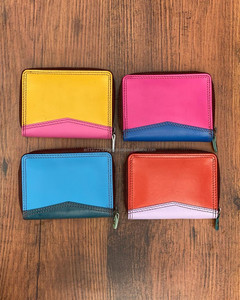 New Designer Recycled Leather Coin Change Purses Credit Card Holder Style Cases Western Stylish Multi Small Coin Purse for Women - Product Image 4
