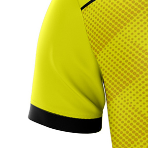 Unisex Gray Black Geometric Sublimation Transfer Print <b>Soccer</b> Jersey Short Sleeve Crew Neck Moisture Wicking 100% Polyester - Product Image 3