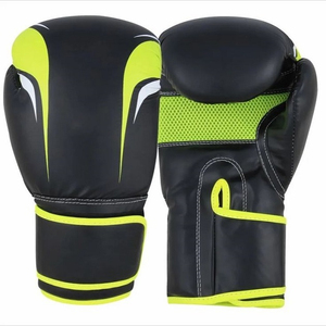 Gants de boxe en cuir de vachette doré en gros, gants d'entraînement, fabricants et fournisseurs sur mesure, gants de boxe de haute qualité - Product Image 1