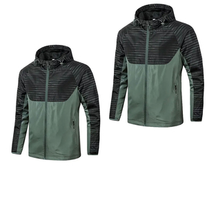 <b>Light</b> Weight Rain <b>Jacket</b> Custom Hooded Protected Wear Breathable Standard Plus Size Men's <b>Jackets</b> Wholesale Rain <b>Jackets</b> - Product Image 5