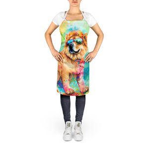 Chow Chow Hippie Dawg Unisex Large Multicolor <b>Kitchen</b> <b>Apron</b> for Cooking Baking Crafts Gardening-Adult <b>Women</b> and Men - Product Image 2