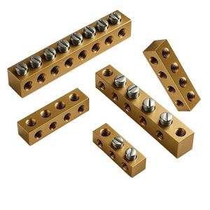 Barra de Tierra de Latón de Alta Resistencia, Muy Solicitada, para Seguridad de Equipos Eléctricos y Aplicaciones de Puesta a Tierra, Disponible para la Venta - Product Image 2