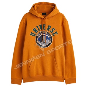 เสื้อฮู้ดผู้ชายแบบสวมหัว ผ้าฝ้าย 100% สำหรับฤดูหนาว  แบบเรียบง่าย สั่งทำปักโลโก้ได้ ระบายอากาศ แห้งเร็ว ขายส่ง - Product Image 1