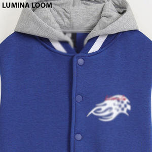 Custom Chenille Embroidery Patches <b>Truckers</b> Baseball Letterman Varsity <b>Jacket</b> for <b>Men</b> - Product Image 5