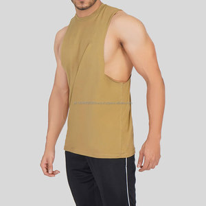 Dernier design, service OEM, débardeur en maille surdimensionné pour homme, tissu respirant décontracté, fabricant de haute qualité, prix bas - Product Image 4