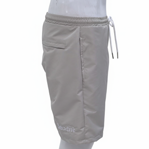 Short en satin personnalisé de qualité supérieure avec logo brodé pour hommes et femmes, imperméable et coupe-vent - Product Image 3