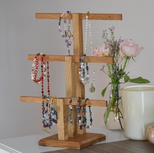 Minimalist Wooden Jewelry <b>Storage</b> Organizer <b>For</b> Home Organization <b>Dressing</b> <b>Table</b> Display And Accessory <b>Storage</b> From India - Product Image 4