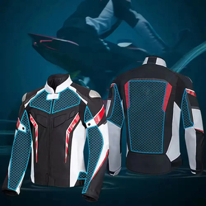 เสื้อแจ็คเก็ตหนังสำหรับขี่มอเตอร์ไซค์ STYLE CASTER SPORTS รุ่น Unisex ป้องกันลม แห้งเร็ว พิมพ์ลาย สำหรับขี่ในฤดูหนาว แขนยาว - Product Image 6