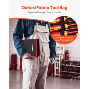 Set di strumenti isolati in 12 pezzi per elettricisti Set di cacciaviti isolati in 1000V - Product Image 5